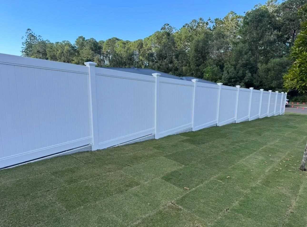 Full Privacy PVC Fence